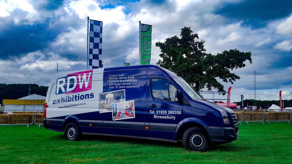 RDW Exhibitions van