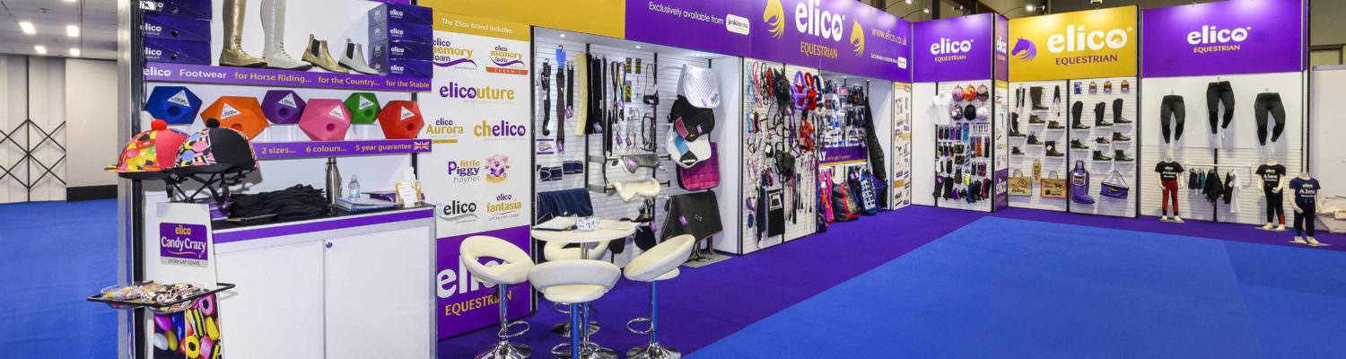 Exhibition stand design for Elico