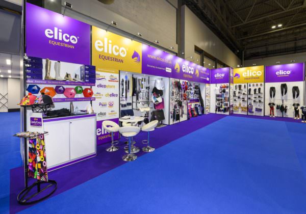 Exhibition stand design for Elico