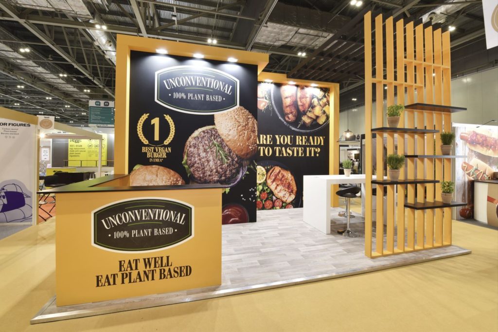 Exhibition stand at Foodex Manufacturing Solutions