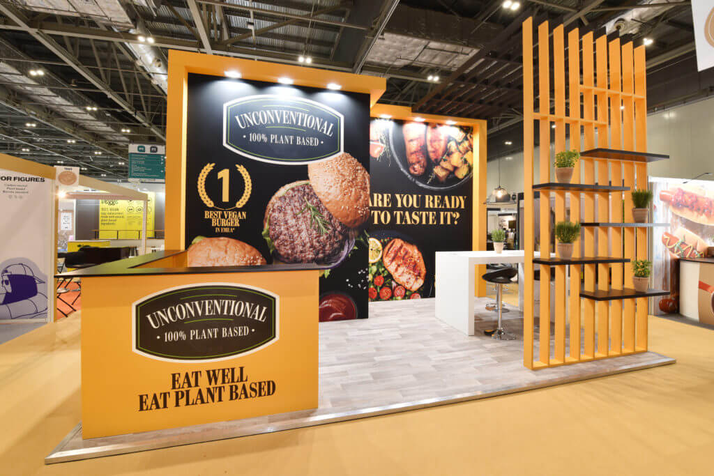 Exhibition stand design for Unconventional