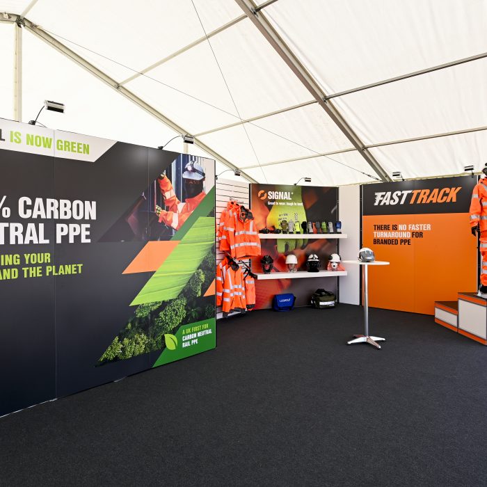 Outdoor exhibition stand design