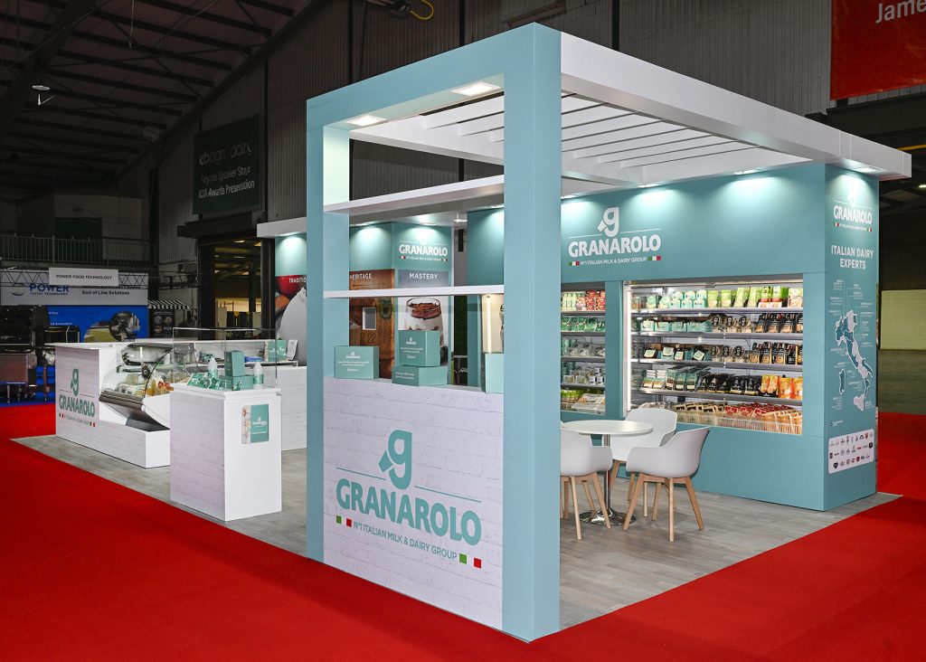 Exhibition stand design for Granarolo