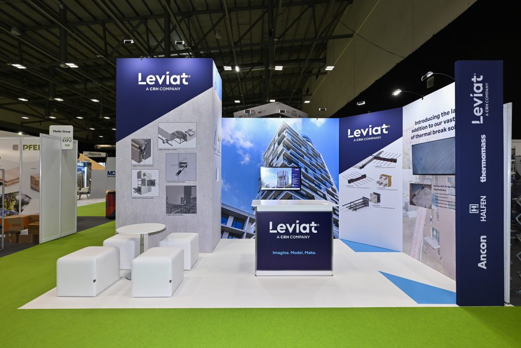 Exhibition stand design for Leviat