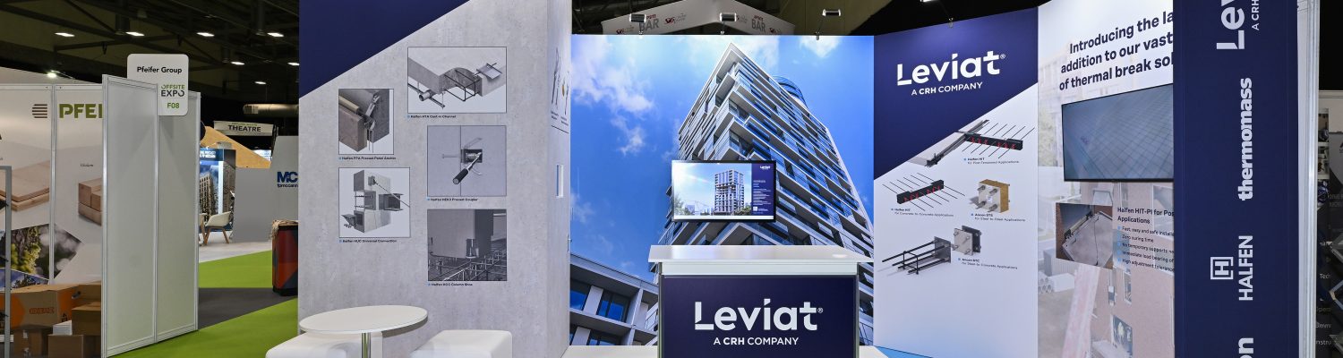 Exhibition stand design for Leviat
