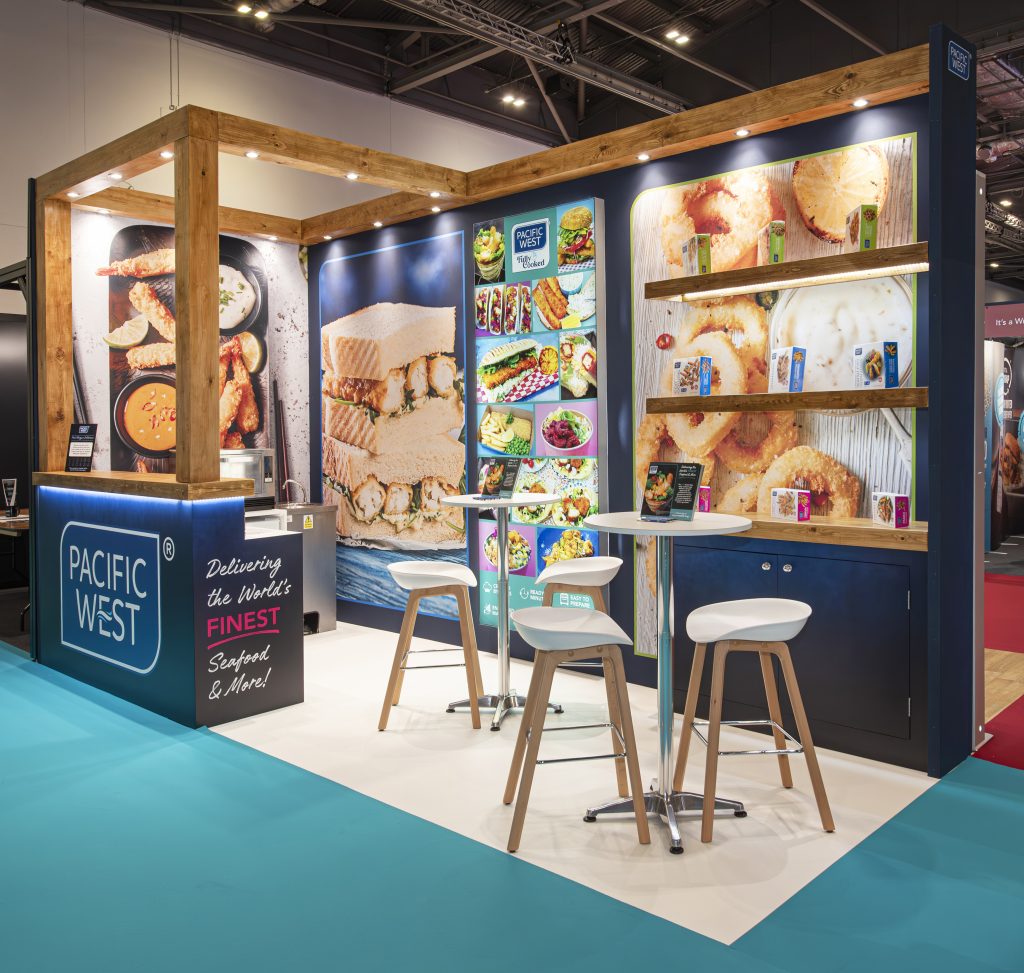Exhibition stand design for Pacific West