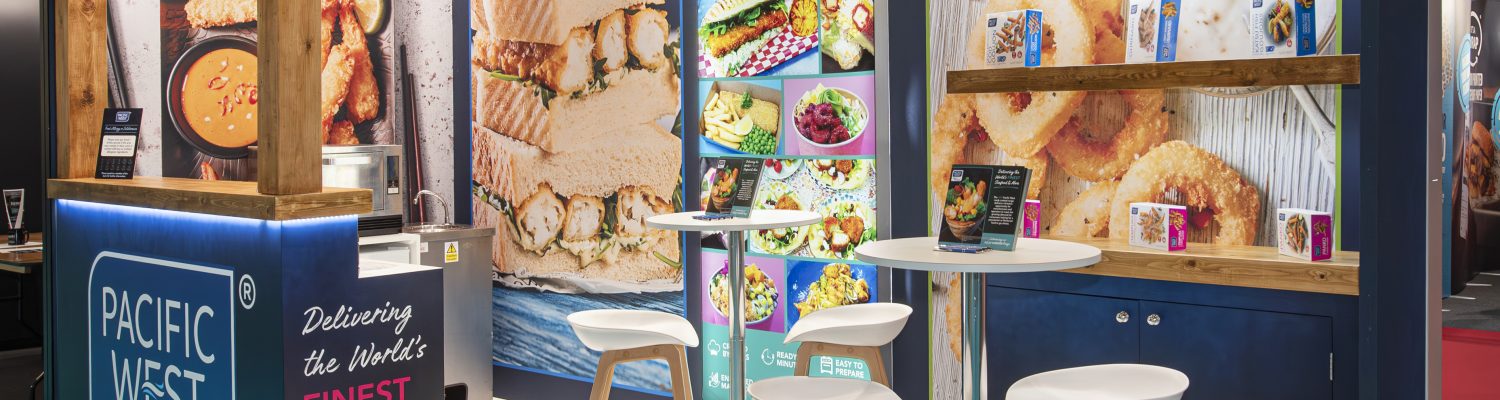 Exhibition stand design for Pacific West