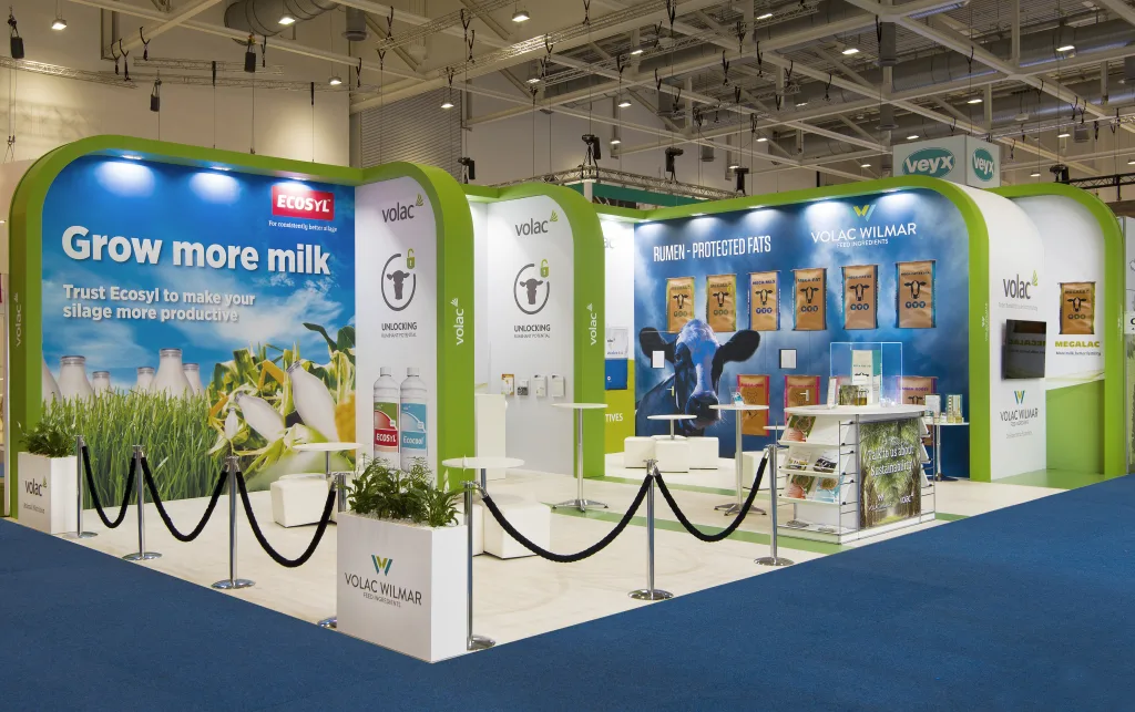 Exhibition stand design for Volac