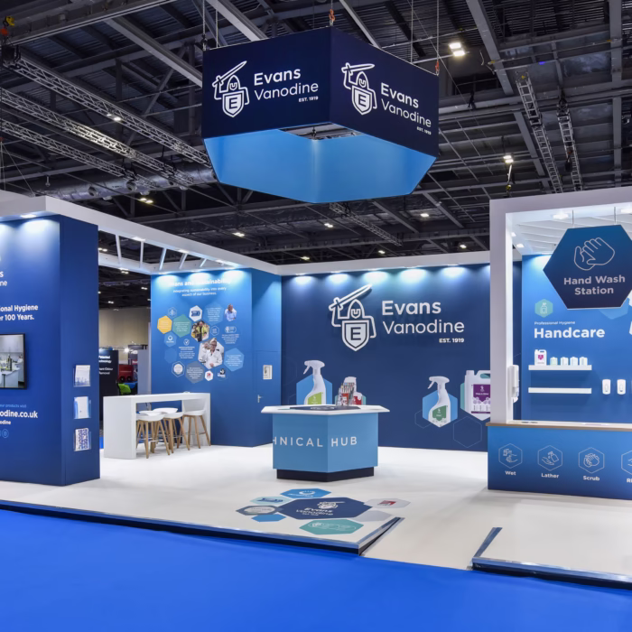 Exhibition stand for Evans Vanodine