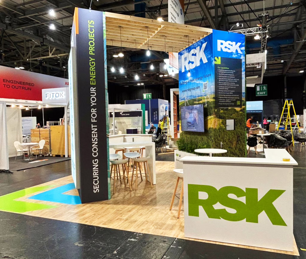 Exhibition stand design for RSK